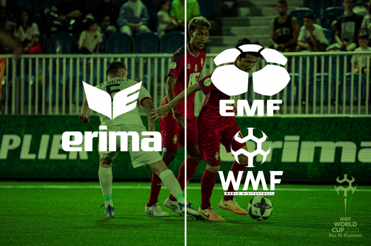 Erima announces exclusive partnership with European and World Mini Football Federations